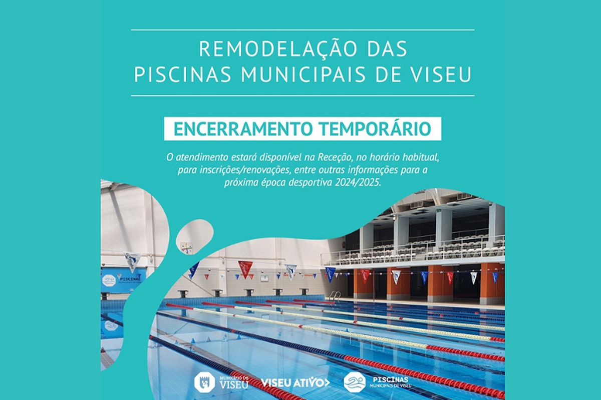 Remodelação das Piscinas do Fontelo - Encerramento temporário