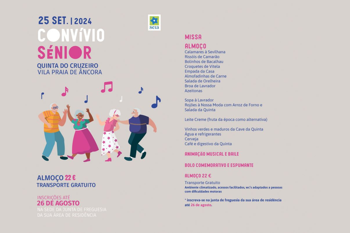Município de Seia promove convívio sénior