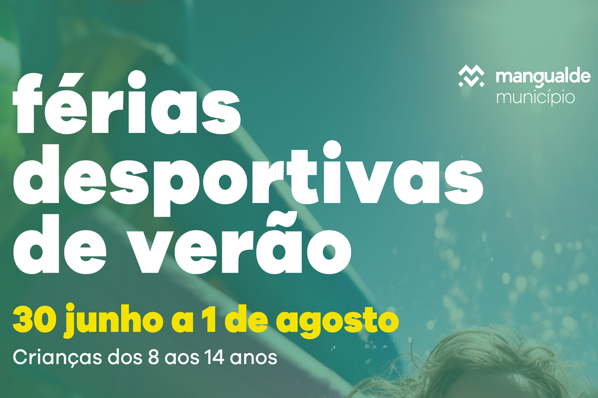Inscrições para Férias Desportivas de Verão a partir de 2 de junho