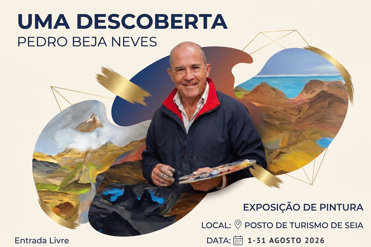 Exposição “Uma Descoberta” de Pedro Beja Neves em Seia